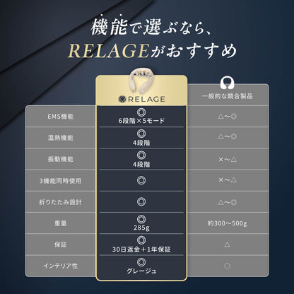 RELAGE リラージュ EMS NeckCare Flex 首 肩 ケア